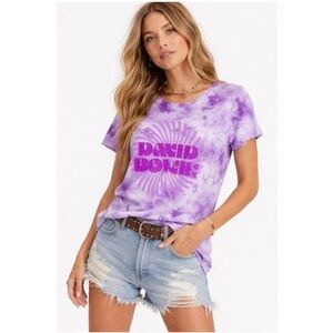 Chaser David Bowie Tie Dye Shirt